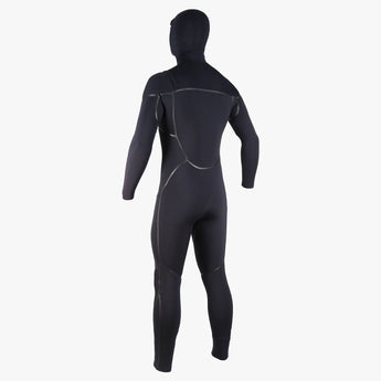 Mens - 4.3 Chest-Zip Hooded Thermal Lined Liquid Sealed Wetsuit