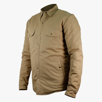 Insulated Jacket - Organic Cotton Jacket - Biscuit